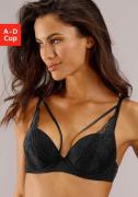 s.Oliver RED LABEL Beachwear Push-up-bh Alice met kant en bandjes, lin...