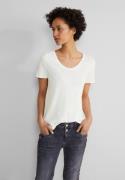 STREET ONE T-shirt Style Gerda met een langere achterkant