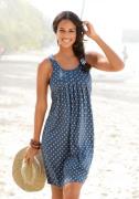 Beachtime Strandjurk met ornamenten-print, mini jurk, zomerjurk
