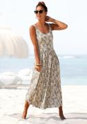NU 20% KORTING: Vivance Midi-jurk met bloemenprint, luchtige zomerjurk...