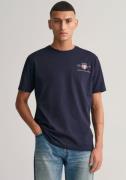 NU 20% KORTING: Gant T-shirt REG ARCHIVE SHIELD EMB SS T-SHIRT geïnspi...