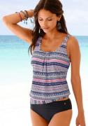 NU 20% KORTING: s.Oliver RED LABEL Beachwear Oversized tankini met moo...