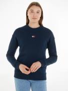 NU 20% KORTING: TOMMY JEANS Sweatshirt met drop-shoulder design en log...