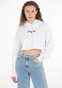 TOMMY JEANS Hoodie TJW CRP ESS 1 EMBRO HOODIE met geborduurd tommy jea...