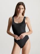 NU 20% KORTING: Calvin Klein Swimwear Badpak ONE PIECE-RP met logo pri...