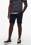 NU 20% KORTING: ONLY & SONS Chino-short MARK SHORTS