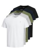 Jack & Jones T-shirt TEE SS CREW NECK 5 P (set, 5-delig)