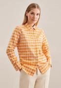 NU 20% KORTING: seidensticker Overhemdblouse Zwarte roos Lange mouwen ...