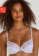 NU 20% KORTING: Lascana Beugel-bh met discreet transparant kant, linge...