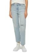 s.Oliver 5-pocket jeans Karolin met paillettendetail