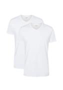 NU 20% KORTING: Camano T-shirt met v-hals (Set van 2)