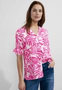 Cecil Shirtblouse met bladerprint