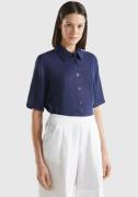 NU 20% KORTING: United Colors of Benetton Blouse met korte mouwen