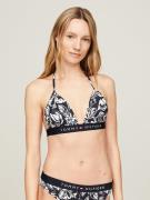 Tommy Hilfiger Swimwear Triangel-bikinitop met bloemmotief