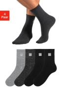 Bench. Basic sokken met geweven label (set, 4 paar)