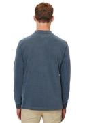 NU 20% KORTING: Marc O'Polo Poloshirt met lange mouwen in washed-look