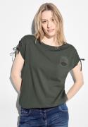 NU 20% KORTING: Cecil T-shirt met ruches