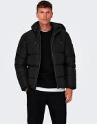 ONLY & SONS Gewatteerde jas ONSMARLON LIFE HOOD PUFFER JACKET OTW VD