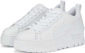 NU 20% KORTING: PUMA Sneakers Mayze Wedge Wns met trendy plateauzool