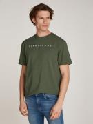 NU 20% KORTING: TOMMY JEANS T-shirt TJM REG LINEAR LOGO TEE EXT