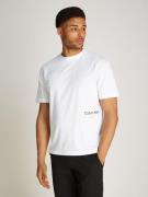 NU 20% KORTING: Calvin Klein T-shirt OFF PLACEMENT LOGO T-SHIRT