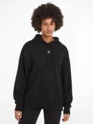 NU 20% KORTING: Calvin Klein Lang sweatshirt WOVEN LABEL OVERSIZED HOO...