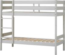 Hoppekids Stapelbed Eco comfort kinderbed 90x200 of 70x160 van massief...