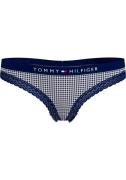 Tommy Hilfiger Underwear Slip THONG PRINT met logo-opschrift bij de ba...