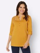 Classic Basics Kanten Shirt met lange mouwen (1-delig)