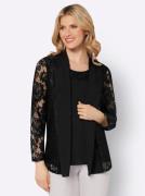 NU 20% KORTING: Classic Basics Kanten blouse