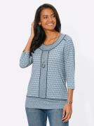 Casual Looks Shirt met 3/4 mouwen Shirt (1-delig)