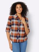 NU 20% KORTING: Casual Looks Flanellen blouse