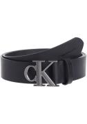 NU 20% KORTING: Calvin Klein Leren riem ROUND MONO PLAQUE LTHR BELT 40...