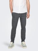 NU 20% KORTING: ONLY & SONS Chino ONSMARK SLIM CHECK 020919 PANT NOOS