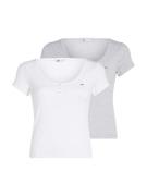 TOMMY JEANS T-shirt TJW 2PACK HENLEY SS RIB TEE (Set van 2)