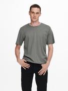 NU 20% KORTING: ONLY & SONS Shirt met ronde hals ONSMATT LONGY SS TEE ...