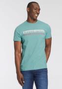 NU 20% KORTING: Bruno Banani T-shirt met modieuze frontprint