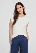 NU 20% KORTING: STREET ONE Shirttop met ruches