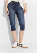 NU 20% KORTING: Cecil Capri jeans met stretchaandeel