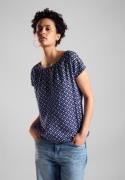 STREET ONE Shirttop met print all-over