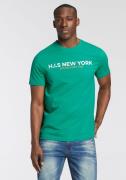 NU 20% KORTING: H.I.S T-shirt Met grote frontprint