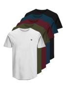 Jack & Jones Shirt met ronde hals BLABRODY TEE 5PK (5-delig, Set van 5...