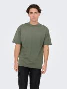 NU 20% KORTING: ONLY & SONS Shirt met ronde hals ONSFRED RLX SS TEE