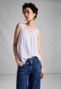 STREET ONE Shirttop met kant