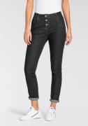 NU 20% KORTING: Please Jeans 5-pocket jeans Zichtbare knoopsluiting