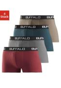 NU 20% KORTING: Buffalo Boxershort van katoenmix (set, 4 stuks)