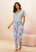 NU 20% KORTING: Vivance Dreams Pyjama met bloemenprint (2-delig, 1 stu...