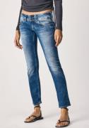 NU 20% KORTING: Pepe Jeans Straight jeans VENUS met badge