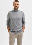 NU 20% KORTING: SELECTED HOMME Gebreide trui SLHBERG ROLL NECK NOOS