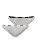 NU 20% KORTING: PUMA Bikinibroekje Iconic met smalle logo-weefband (2 ...